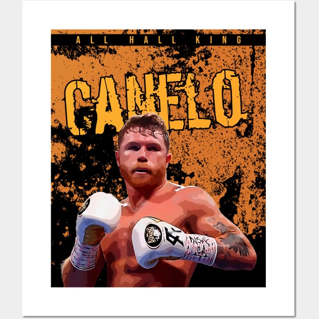 Canelo Alvarez Wall Art by Aloenalone